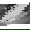 Mexen Kioto vrijstaande douchewand 140 x 200 cm, transparant/mat 8 mm, geborsteld gun grijs - 800-140-002-66-35