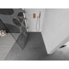 Mexen Kioto dušisein Walk-in 120 x 200 cm, valge laine 8 mm, harjatud vask - 800-120-101-65-97