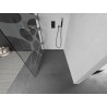 Mexen Kioto dušisein Walk-in 90 x 200 cm, valge laine 8 mm, pintseldatud gun gray - 800-090-101-66-97