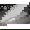 Mexen Kioto freistehende Duschwand 120 x 200 cm, graphit 8 mm, gebürstetes Nickel - 800-120-002-97-40