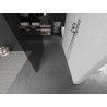 Mexen Kioto vabas seisev dušisein 130 x 200 cm, grafiit 8 mm, harjatud nikkel - 800-130-002-97-40