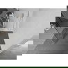 Mexen Kioto Duschwand Walk-in 140 x 200 cm, weiße Welle 8 mm, gebürstetes Nickel - 800-140-101-97-97