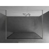 Mexen Kioto vabakäiguga dušisein 160 x 200 cm, must raam 8 mm, harjatud nikkel - 800-160-002-97-70