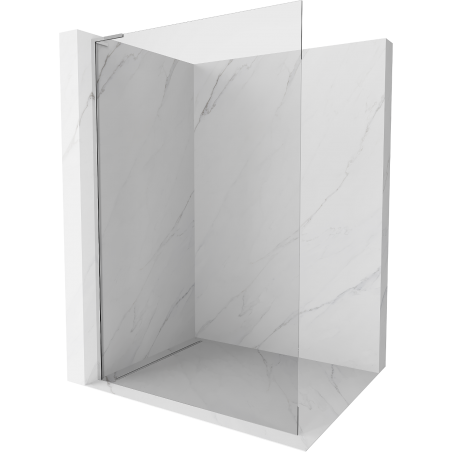 Mexen Kioto L paroi de douche Walk-in 100 x 200 cm, transparent, chrome - 800-100-103-01-00