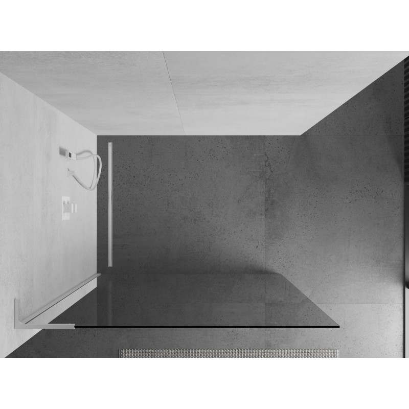 Mexen Kioto L dušisein Walk-in 50 x 200 cm, läbipaistev, valge - 800-050-103-20-00