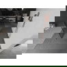 Mexen Kioto freistehende Duschwand 120 x 200 cm, schwarzes Gitter 8 mm, gebürstetes Kupfer - 800-120-002-65-77