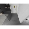 Mexen Kioto L Stijenka za tuš Walk-in 55 x 200 cm, prozirna, zlatna - 800-055-103-50-00