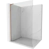 Mexen Kioto L paroi de douche Walk-in 85 x 200 cm, transparent, or rose - 800-085-103-60-00