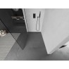 Mexen Kioto L dušisein Walk-in 105 x 200 cm, läbipaistev, pintseldatud püssihall - 800-105-103-66-00
