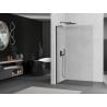 Mexen Kioto L paroi de douche Walk-in 90 x 200 cm, transparent, noir - 800-090-103-70-00