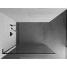 Mexen Kioto L Duschwand Walk-in 100 x 200 cm, transparent, schwarz - 800-100-103-70-00