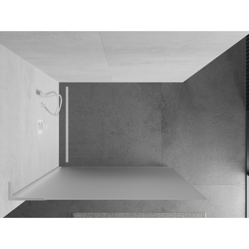 Mexen Kioto L dušisein Walk-in 120 x 200 cm, matt, valge - 800-120-103-20-30