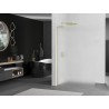 Mexen Kioto L dušisein Walk-in 70 x 200 cm, härmatisatsioon, kuldne harjatud - 800-070-103-55-30