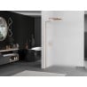 Mexen Kioto L ścianka prysznicowa Walk-in 100 x 200 cm, szron, miedź szczotkowana - 800-100-103-65-30