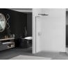 Mexen Kioto L paroi de douche Walk-in 100 x 200 cm, givré, gris gun brossé - 800-100-103-66-30