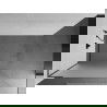Mexen Kioto L douchewand Walk-in 100 x 200 cm, ijs, geborsteld geweergrijs - 800-100-103-66-30