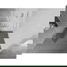 Mexen Kioto L Duschwand Walk-in 100 x 200 cm, transparent/gefroren, Chrom - 800-100-103-01-35