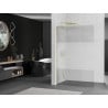 Mexen Kioto L Walk-in Shower Screen 120 x 200 cm, transparent/frosted, gold - 800-120-103-50-35
