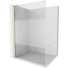 Mexen Kioto L Walk-in Shower Screen 120 x 200 cm, transparent/frosted, gold - 800-120-103-50-35