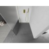 Mexen Kioto L dušisein Walk-in 100 x 200 cm, läbipaistev/matt, kuldne harjatud - 800-100-103-55-35