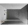 Mexen Kioto L ścianka prysznicowa Walk-in 100 x 200 cm, transparent/szron, złota szczotkowana - 800-100-103-55-35