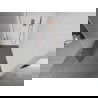 Mexen Kioto L Duschwand Walk-in 100 x 200 cm, transparent/mattiert, gebürstetes Kupfer - 800-100-103-65-35