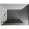 Mexen Kioto L ścianka prysznicowa Walk-in 70 x 200 cm, grafit, złota szczotkowana - 800-070-103-55-40