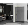 Mexen Kioto L dušisein Walk-in 90 x 200 cm, grafiit, kuldne harjatud - 800-090-103-55-40