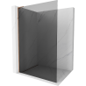 Mexen Kioto L Duschwand Walk-in 120 x 200 cm, grafit, roségold - 800-120-103-60-40