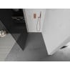 Mexen Kioto L ścianka prysznicowa Walk-in 70 x 200 cm, grafit, miedź szczotkowana - 800-070-103-65-40