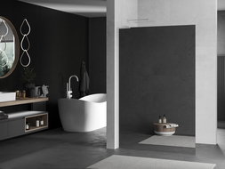 Mexen Kioto L douchewand Walk-in 80 x 200 cm, spiegel, wit - 800-080-103-20-50