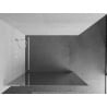 Mexen Kioto L Duschwand Walk-in 120 x 200 cm, Spiegel, Weiß - 800-120-103-20-50