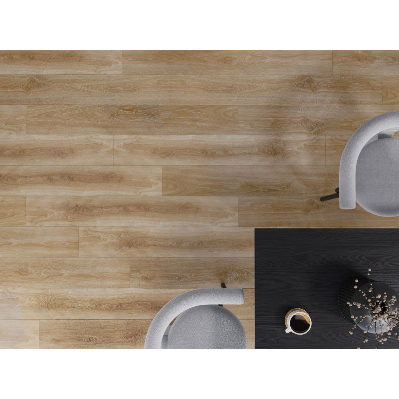 Mexen San Marcos vinyylipaneelit 1240 x 182 mm SPC 6,5 mm, IXPE-alusta 1,5 mm, 4 V-viiste, Tammi - F1048-1240-182-505-4V1-01