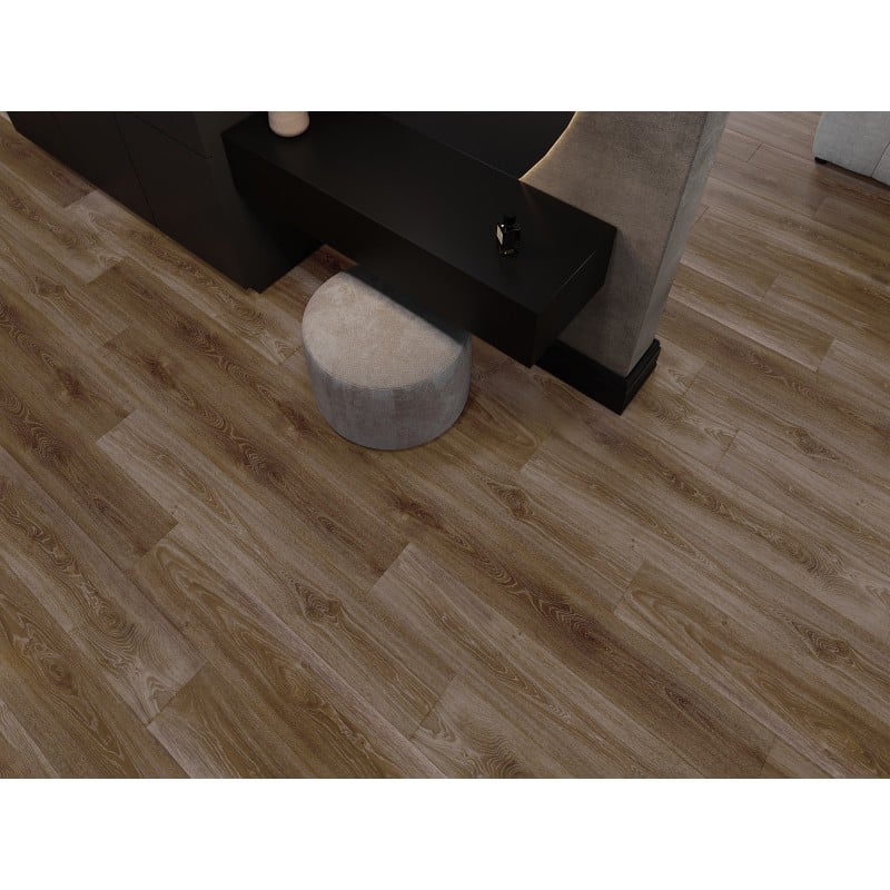 Mexen San Juan pannelli in vinile 1240 x 182 mm SPC 6,5 mm, sottostrato IXPE 1,5 mm, 4 V-Fuga, Rovere