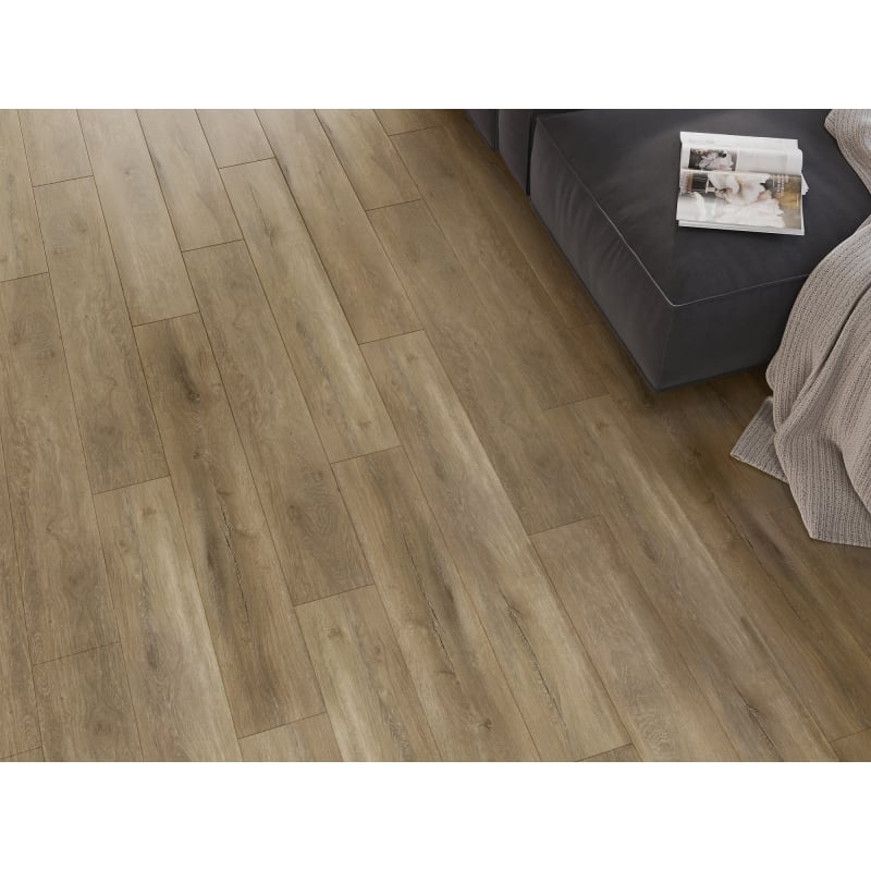 Mexen Long Creek panele winylowe 1240 x 182 mm SPC 6,5 mm, podkład IXPE 1,5 mm, 4 V-Fuga, Dąb - F1050-1240-182-505-4V1-01