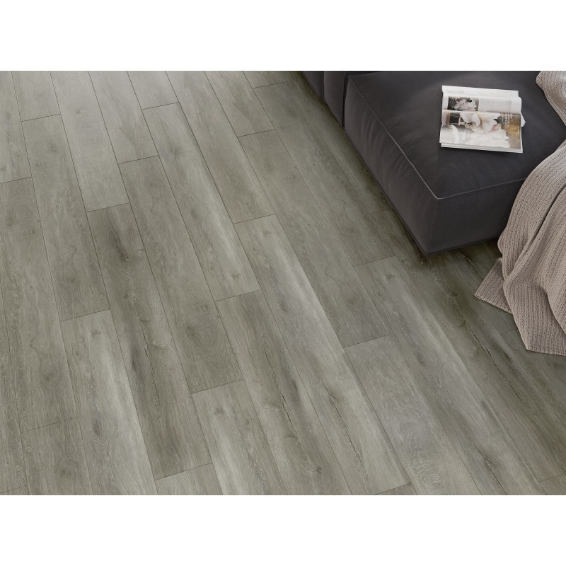 Mexen Riverdale pannelli in vinile 1240 x 182 mm SPC 6,5 mm, sottofondo IXPE 1,5 mm, 4 V-Fuga, Rovere