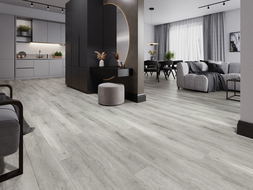 Mexen Boone vinyl panelen 1240 x 182 mm SPC 6,5 mm, IXPE onderlaag 1,5 mm, 4 V-groef, Eik - F1054-1240-182-505-4V1-01