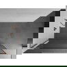 Mexen Kioto L Duschwand Walk-in 60 x 200 cm, schwarzer Rahmen, gebürstetes Kupfer - 800-060-103-65-70