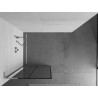 Mexen Kioto L dušisein Walk-in 90 x 200 cm, must ruudustik, kroom - 800-090-103-01-77