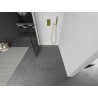 Mexen Kioto L dušisein Walk-in 90 x 200 cm, must ruudustik, kuld - 800-090-103-50-77