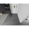Mexen Kioto L dušisein Walk-in 80 x 200 cm, must ruudustik, kuldne harjatud - 800-080-103-55-77