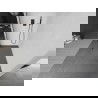 Mexen Kioto L douchewand Walk-in 90 x 200 cm, zwart raster, geborsteld gun grijs - 800-090-103-66-77