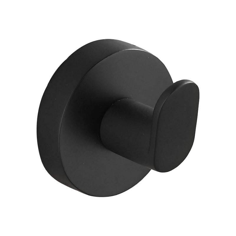 Mexen Tiber Handtuchhaken, schwarz - 7050535-70