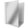 Mexen Kioto L zidna stijena za tuš Walk-in 80 x 200 cm, ogledalo, krom - 800-080-103-01-50