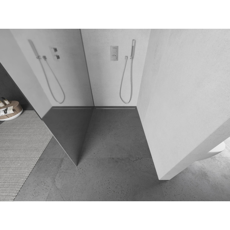 Mexen Kioto L dušisein Walk-in 100 x 200 cm, peegel, kroom - 800-100-103-01-50