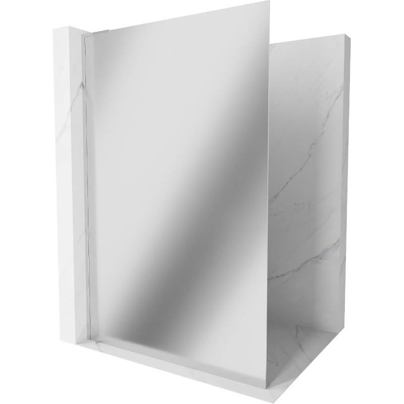 Mexen Kioto L dušisein Walk-in 100 x 200 cm, peegel, kroom - 800-100-103-01-50