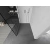 Mexen Kioto L paroi de douche Walk-in 120 x 200 cm, motif noir, chrome - 800-120-103-01-78