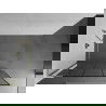 Mexen Kioto L Duschwand Walk-in 100 x 200 cm, schwarzes Muster, gebürstetes Gold - 800-100-103-55-78