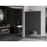 Mexen Kioto L Tuš stijena Walk-in 80 x 200 cm, ogledalo, ružičasto zlato - 800-080-103-60-50