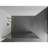Mexen Kioto L Shower Wall Walk-in 110 x 200 cm, mirror, gold - 800-110-103-50-50